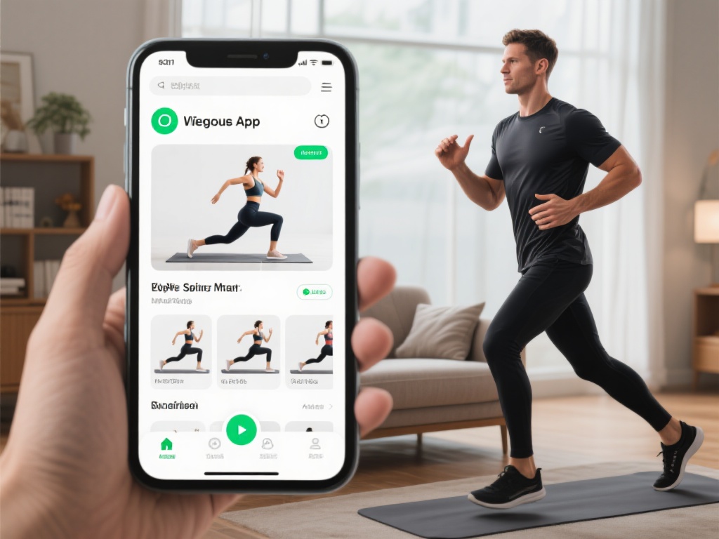 值得一提的是，App还提供了丰富的运动教程和视频指